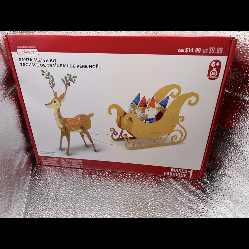 Creatology Santa Sleigh Kit Craft 🎄